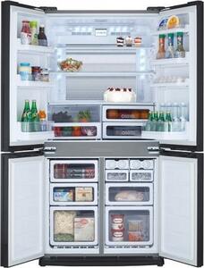 Sharp SJ-EX820F2SL Frigorifero Americano Side by Side 605 Litri Classe energetica F Raffreddamento No Frost colore Silver