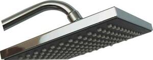 Idro Trade Soffione Doccia + Snodo Quadro Abs Cromato 1/2F mm 200x200