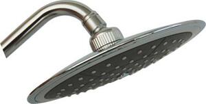Idro Trade Soffione Doccia + Snodo Round Abs Cromato 1/2F mm 200