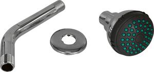 Fluxy Soffione Per Doccia Linea Dark Grey Abs Cromato - 9511108KC