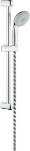 GROHE Soffione doccia saliscendi asta a 3 getti Set colore Cromo - New Tempesta 100 - 27794000