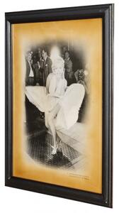 Quadro in legno con stampa fotografica Marilyn Monroe