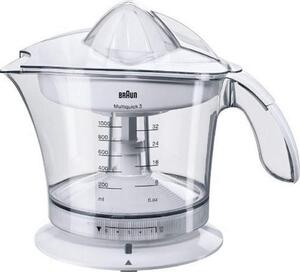 Braun Spremiagrumi Elettrico Capacit 1 Litro Potenza 20 Watt colore Bianco - Multiquick 3 MPZ 9