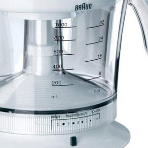 Braun Spremiagrumi Elettrico Capacit 1 Litro Potenza 20 Watt colore Bianco - Multiquick 3 MPZ 9