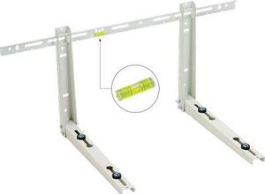 Brugel Staffa per Climatizzatore in Acciaio Montaggio Rapido 450x380x800 mm Portata 80 Kg 80ECO - 7401882