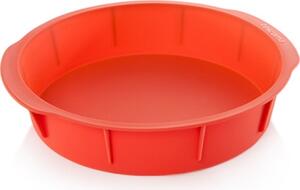 Tescoma Stampo in Silicone per Dolci Torta Tondo 26 cm colore Rosso - Delicia