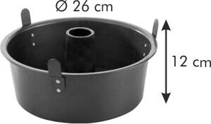 Tescoma Stampo per Dolci Chiffon Cake Antiaderente 26 cm colore Nero - Delicia