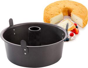 Tescoma Stampo per Dolci Chiffon Cake Antiaderente 26 cm colore Nero - Delicia