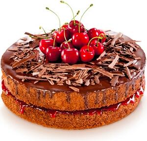 Tescoma Stampo in Silicone per Dolci Torta Tondo 26 cm colore Rosso - Delicia