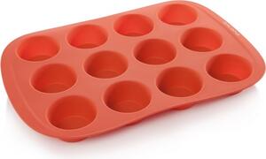 Tescoma Stampo in Silicone per Dolci Muffin 12 Posti 39 x 27 cm colore Arancione - Delicia SiliconPRIME