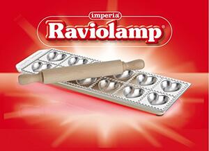 Imperia Stampo per la Pasta fresca 12 stampi a forma di Cuore - 314 Raviolamp