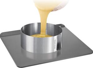 Tescoma Stampo per Dolci Torta in Acciaio Inox Rotondo Regolabile 16 cm colore Inox - Delicia