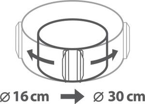 Tescoma Stampo per Dolci Torta in Acciaio Inox Rotondo Regolabile 16 cm colore Inox - Delicia