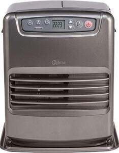 QLIMA Stufa a Combustibile Liquido Portatile 5 Litri Potenza 3.1 kW colore Grigio Metallico - SRE0031TC