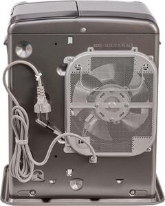 QLIMA Stufa a Combustibile Liquido Portatile 5 Litri Potenza 3.1 kW colore Grigio Metallico - SRE0031TC