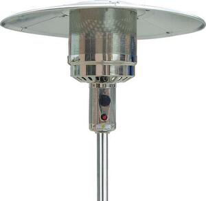 Niklas Stufa a Gas per Bombola GPL da Esterno Infrarossi Fungo Riscaldante 210 cm Potenza 13 kW colore Inox - AA038
