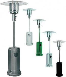 Kasart Stufa a Gas per Bombola GPL da Esterno Fungo da Esterno Potenza 13 kW colore Acciaio Inox - MODEL A-B STAIN