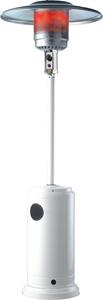 Teporus Stufa a Gas per Bombola GPL da Esterno Infrarossi Fungo Riscaldante Potenza 13 kW colore Bianco - HSS-A-PC Patio