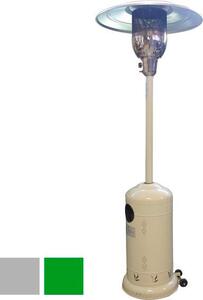Syntesy Stufa a Gas per Bombola GPL da Esterno Infrarossi Fungo Riscaldante Potenza 13 kW colore Bianco - PH01-S