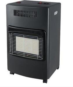 Domus Stufa a Gas per Bombola GPL Infrarossi Portatile Potenza 4.2 kW colore Nero - 2636857 Mitra Ventilata