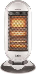PLEINAIR Stufa Alogena Potenza 1200W Volume Riscaldabile 25 mt cubi Oscillante Tower - ALN 1200