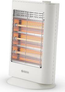 OLIMPIA SPLENDID Stufa Elettrica al Quarzo da Pavimento Potenza 1200 Watt Volume riscladabile 45 m3 colore Bianco - 99227 QUARZIA HUMI