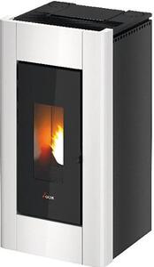 Cadel Stufa pellet 10.5Kw Bianco 5 stelle 7022076 PRINCE Plus 11