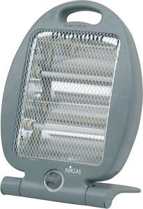 Niklas Stufa Elettrico al Quarzo Potenza 800 Watt Corpo in ABS colore Grigio - NIK539012 Trend