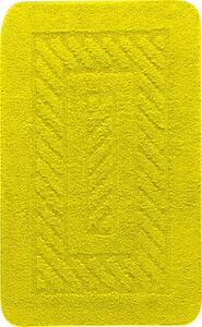 Gabel Tappeti bagno Set 4 pezzi: 1 Tappeto 55x90 cm + 2 Tappeti per Sanitari 55x45 cm + 1 Copriwater in Tessuto 50x45 cm in Cotone Jacquard colore 