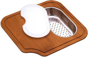 Apell Tagliere Iroko con Cestello Tlc34