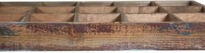 Vassoio in legno a scomparti L52XPR6XH33 cm