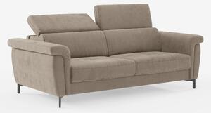 Capri divano letto di design con piedini alti - poggiatesta reclinabil