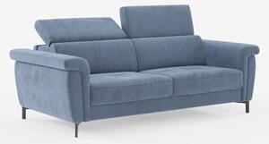 Capri divano letto di design con piedini alti - poggiatesta reclinabil