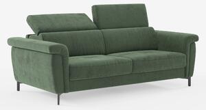 Capri divano letto di design con piedini alti - poggiatesta reclinabil