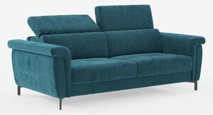 Capri divano letto di design con piedini alti - poggiatesta reclinabil