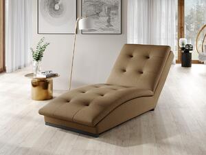 Chaise longue Cervinia poltrona divano relax - Tessuto nocciola