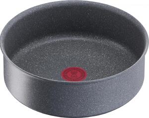LAGOSTINA Tegame a Induzione Antiaderente in Alluminio 24 cm Rivestimento Mineralis colore Grigio - Ingenio Mineralis Green