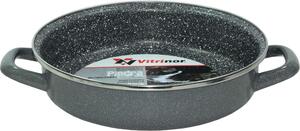 Vitrinor Tegame a Induzione in Acciaio Inox 2 Manici cm 24 - K2