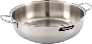 BARAZZONI Tegame a Induzione in Alluminio 2 Manici Utilizzabile in Forno cm 22 - Bonita