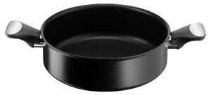 LAGOSTINA Tegame a Induzione in Alluminio 2 Manici cm 24 Utilizzabile in Forno colore Nero - Unlimited