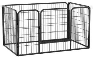 Outsunny - Recinto per cuccioli - Recinzione per animali - dimensioni: 125x80x70