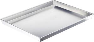 BALLARINI Teglia Forno per Pizza Rettangolare in Alluminio Puro 40 x 30 cm colore Argento