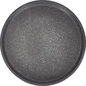 Aeternum Teglia Forno per Pizza Antiaderente Rotonda in Alluminio Rivestimento in Pietra 33 cm colore Grigio - Bakeware Petravera