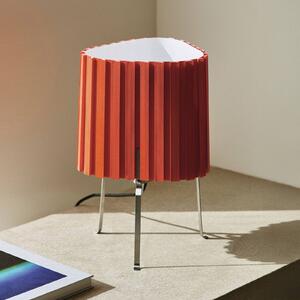 HAY Lampada da tavolo Canelé, Rosso, Soggiorno / Sala da pranzo, Tessuto / Stoffa / Seta, Design, Lampada da tavolo