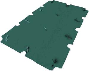 VivaGarden Telo Copertura per Dondolo da Giardino in Poliestere Dimensioni 200x112x1 cm colore Verde