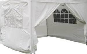 VivaGarden Teli laterlai per Gazebo Riva del Garda 3 X 3 colore Bianco - GA802074