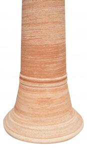 Lampione lampioncino da terra in Terracotta 100% Made in Italy interamente Lavorata a Mano
