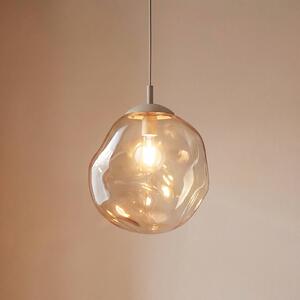 Lampada a sospensione Lava TK Lighting, dimmerabile, Crema / Ambra, Soggiorno / Sala da pranzo, Vetro, Moderno, Lampada a sospensione