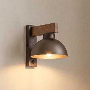 Applique da parete Oslo TK Lighting, dimmerabile, Marrone / Ruggine, Soggiorno / Sala da pranzo, Metallo, Moderno, Applique