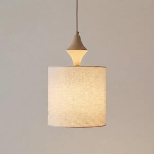Lampada a sospensione Amura TK Lighting, dimmerabile, Crema / Ambra, Soggiorno / Sala da pranzo, Tessuto / Stoffa / Seta, Moderno, Lampada a sospensione